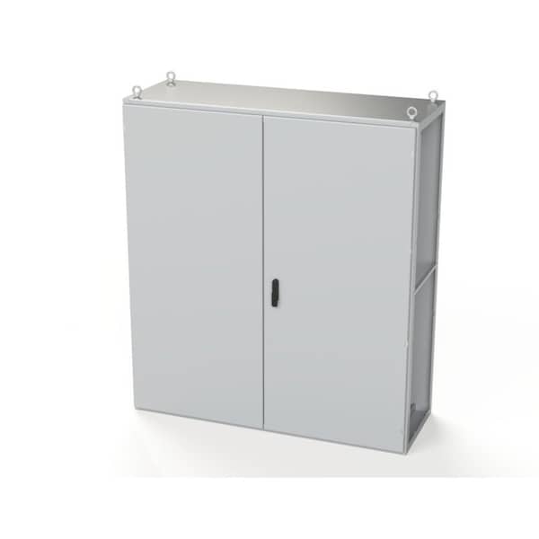 Saginaw Control & Engineering Carbon Steel Electrical Enclosures, 70.87 in H, 22 in D, 62.99 in W, NEMA 3R, 12, 13, Hinged - SCE-T181606LG