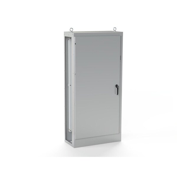 Saginaw Control & Engineering Carbon Steel Electrical Enclosures, 84 in H, 18 in D, 40 in W, NEMA 3R, 12, 13, Hinged - SCE-MOD84X4018G