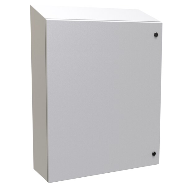 Hammond Steel Electrical Enclosures, 36 in H, 10 in D, 30 in W, NEMA 4, Hinged - ST363010LG