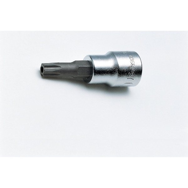 Ko-Ken Bit Socket TORX T27H Tamper Resistant 50mm 3/8 Sq. Drive - 3025.50-T27H