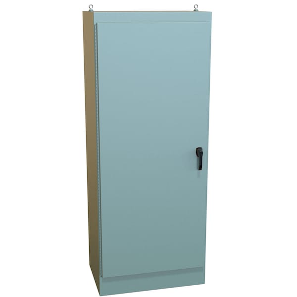 Hammond Steel Electrical Enclosures, 90.06 in H, 24.06 in D, 36.06 in W, NEMA 12, Hinged - 1418YYD24