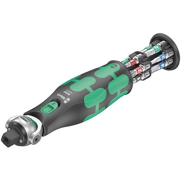 Wera 1/4 in Drive 165 mm Compact Ratchet - 05004280001