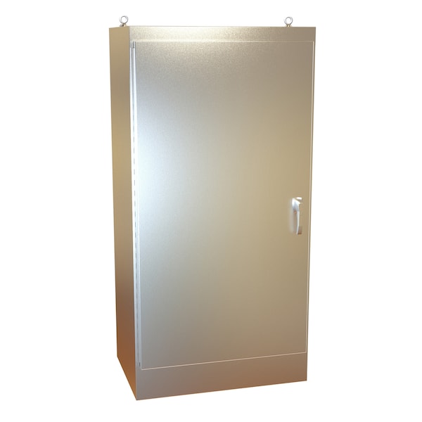 Hammond 304 Stainless Steel Electrical Enclosures, 72.06 in H, 24.06 in D, 36.06 in W, NEMA 4X, Hinged - HN4FS723624SS