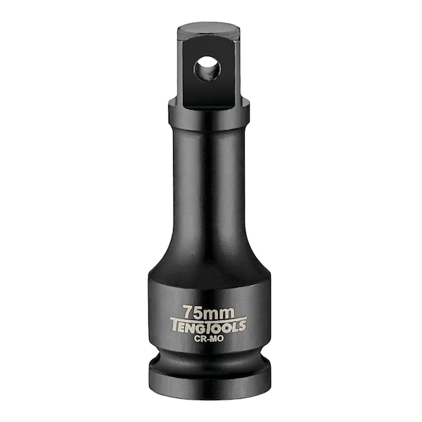 Teng Tools 1/2 Inch Drive 3 Inch Long DIN Chrome Molybdenum Impact Extension Bar - 920020N