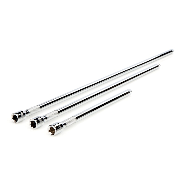 Tekton 3/8 Inch Drive Extension Set, 3-Piece (10, 18, 24 in.) - SHA91007