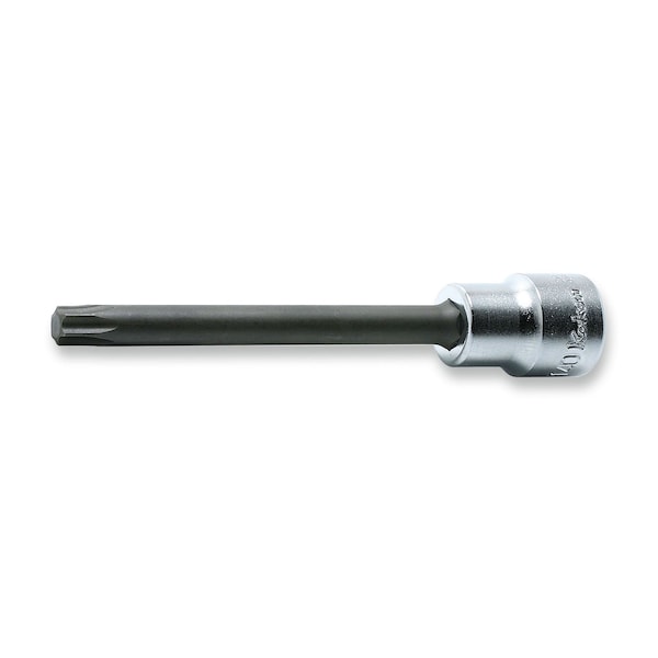 Ko-Ken Bit Socket TORX T27 Round shank 100mm 3/8 Sq. Drive - 3025.100R-T27