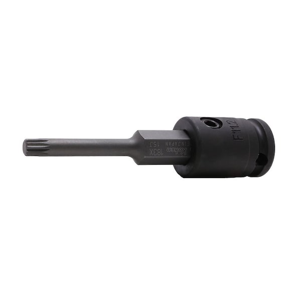 Ko-Ken Bit Socket XZN M10 Triple Square 92mm 3/8 Sq. Drive - 13134X.92-M10