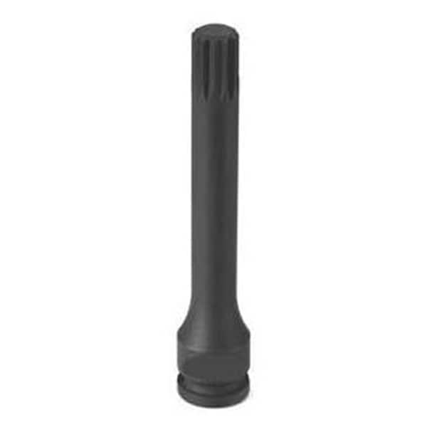 Grey Pneumatic 3/8" Drive x M16 Tamper Proof Triple Sq. 4" Length - 11164ST