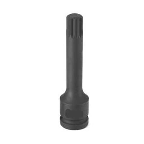 Grey Pneumatic 1/2" Drive x M14 Triple Square Driver 4" Length - 21144S