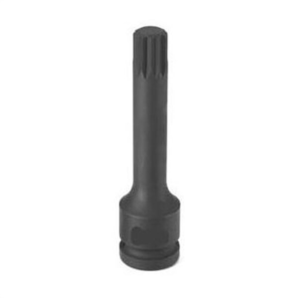 Grey Pneumatic 1/2" Drive x M6 Tamper Proof Triple Sq. 4" Length - 21064ST