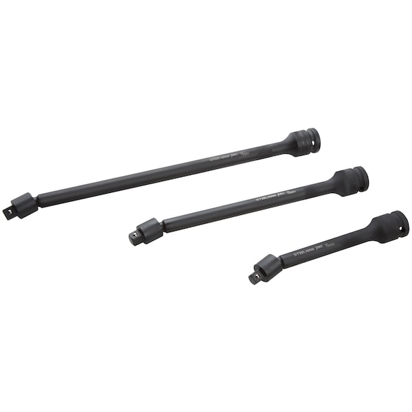 Steelman 3 Piece SteelmanPro Swivel Impact 1/2â€ Drive Extension Set - 79989