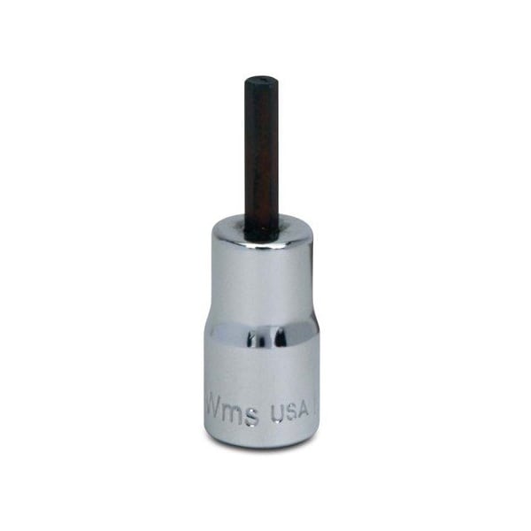 Williams Socket Bit, 1/4 Inch Dr, 7/32 Inch Size, Hex, 7/8 Inch L - JHWMA-7A