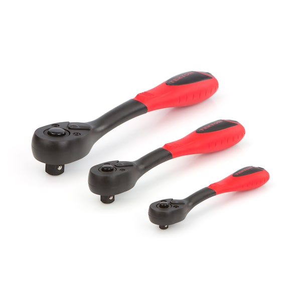Tekton 1/4, 3/8, 1/2 Inch Drive Composite Ratchet Set (3-Piece) - SRH94102