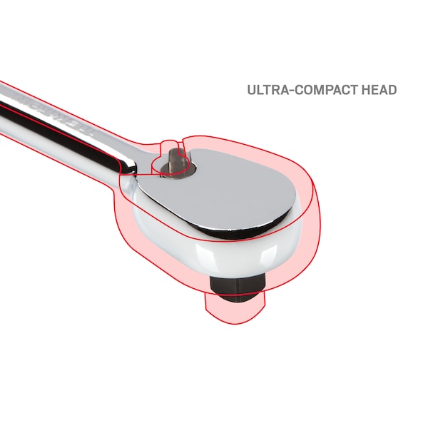 Tekton 1/4, 3/8, 1/2 Inch Drive Ratchet Set (3-Piece) - SRH91001