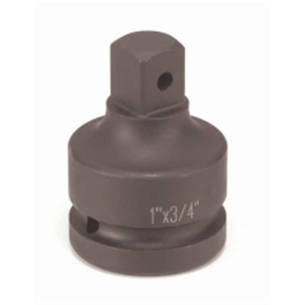 Grey Pneumatic Grey Pneumatic GRE4008A 1in. Drive Female x .75in. Male Square Drive Impact Socket Adapter with Pin Hole - GRE4008A