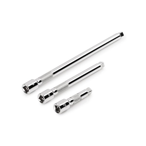 Tekton 3/8 Inch Drive Wobble Extension Set, 3-Piece (3, 6, 10 in.) - SHA91014