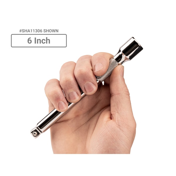 Tekton 3/8 Inch Drive Wobble Extension Set, 3-Piece (3, 6, 10 in.) - SHA91014