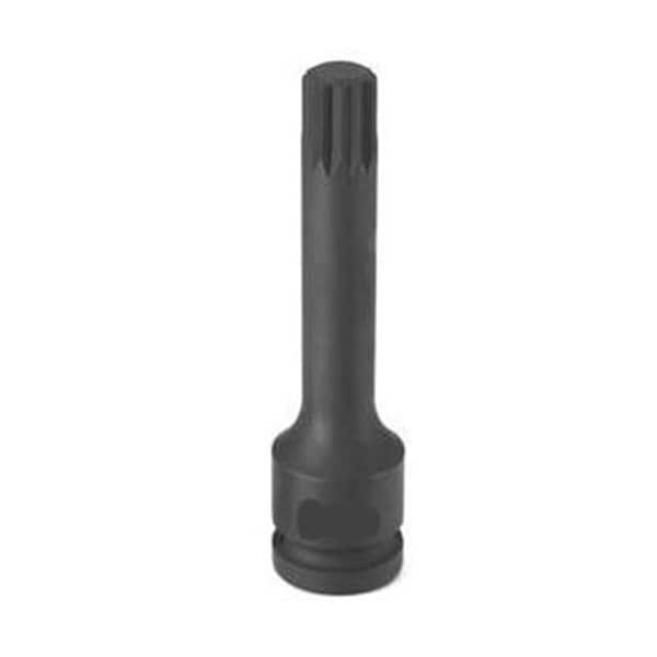 Grey Pneumatic 1/2" Drive x M5 Tamper Proof Triple Sq. 4" Length - 21054ST
