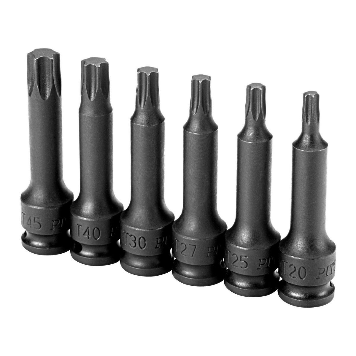 Juego de puntas de estrella para trinquete de 1/4 de pulgada