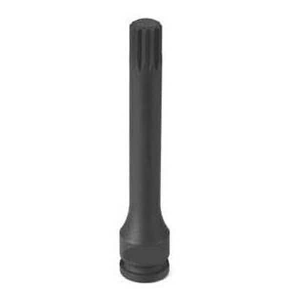 Grey Pneumatic 3/8" Drive x M8 Tamper Proof Triple Sq. 4" Length - 11084ST