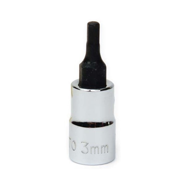 Williams Socket Bit, 1/4 Inch Dr, 5 MM Size, Hex, 15/32 Inch OD - JHW35072
