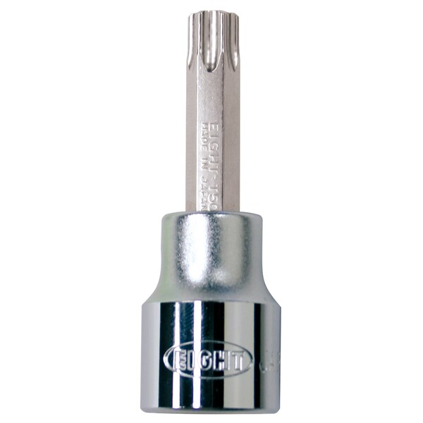 Eight Tool TORX SOCKET BIT, T50 X 67MM OAL 1/2INCHDR - 21XSB-50