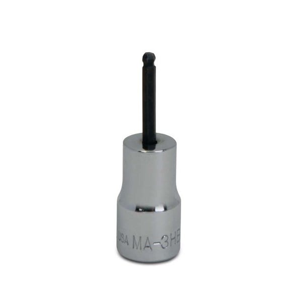 Williams Socket Bit, 1/4 Inch Dr, 3/16 Inch Size, Ball Hex, SAE - JHWMA-6HBA