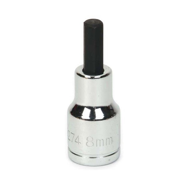 Williams Socket Bit, 1/2 Inch Dr, 10 MM Size, Hex, 29/32 Inch OD - JHW35275