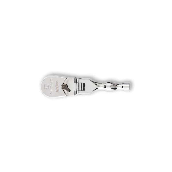 Gearwrench 38 Drive 120XP Stubby Flex Head Teardrop Ratchet 5 - KDT81212P