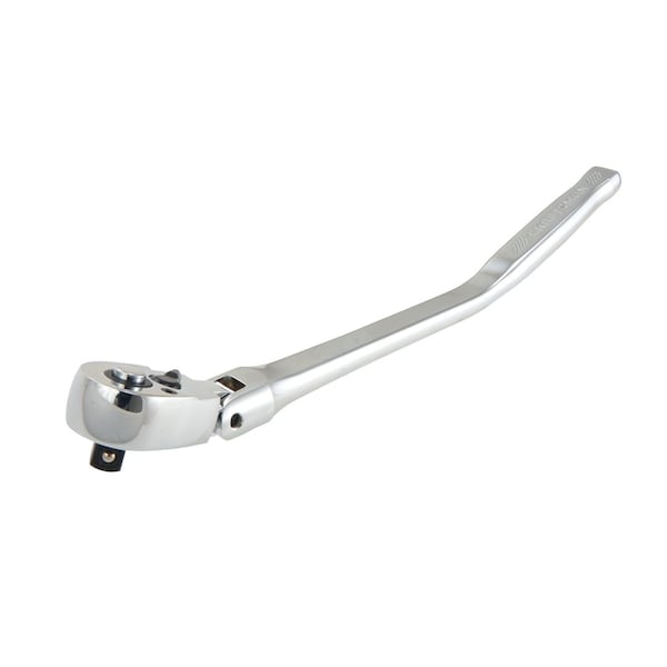 Craftsman 3/8-in Drive 72 Geared Teeth Ratchets, 3/8" Drive Bent-Handle Flex-He, Polished chrome - CMMT99439