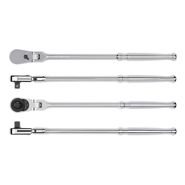 Tekton 3/8 Inch Drive x 12 Inch Flex Head Long Ratchet - SRH21112