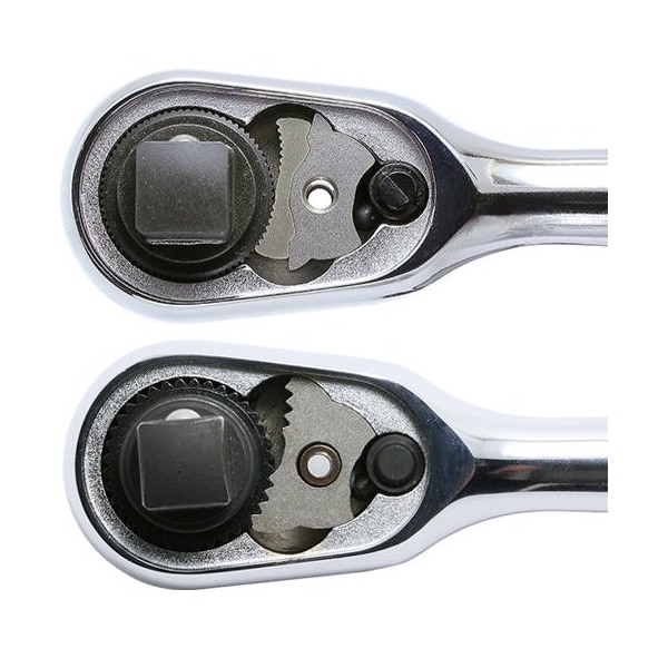 Ko-Ken 3/8 Sq. Dr. Ratchet Handle 72 Teeth Flexible Head 120mm - 3726ZS-72T
