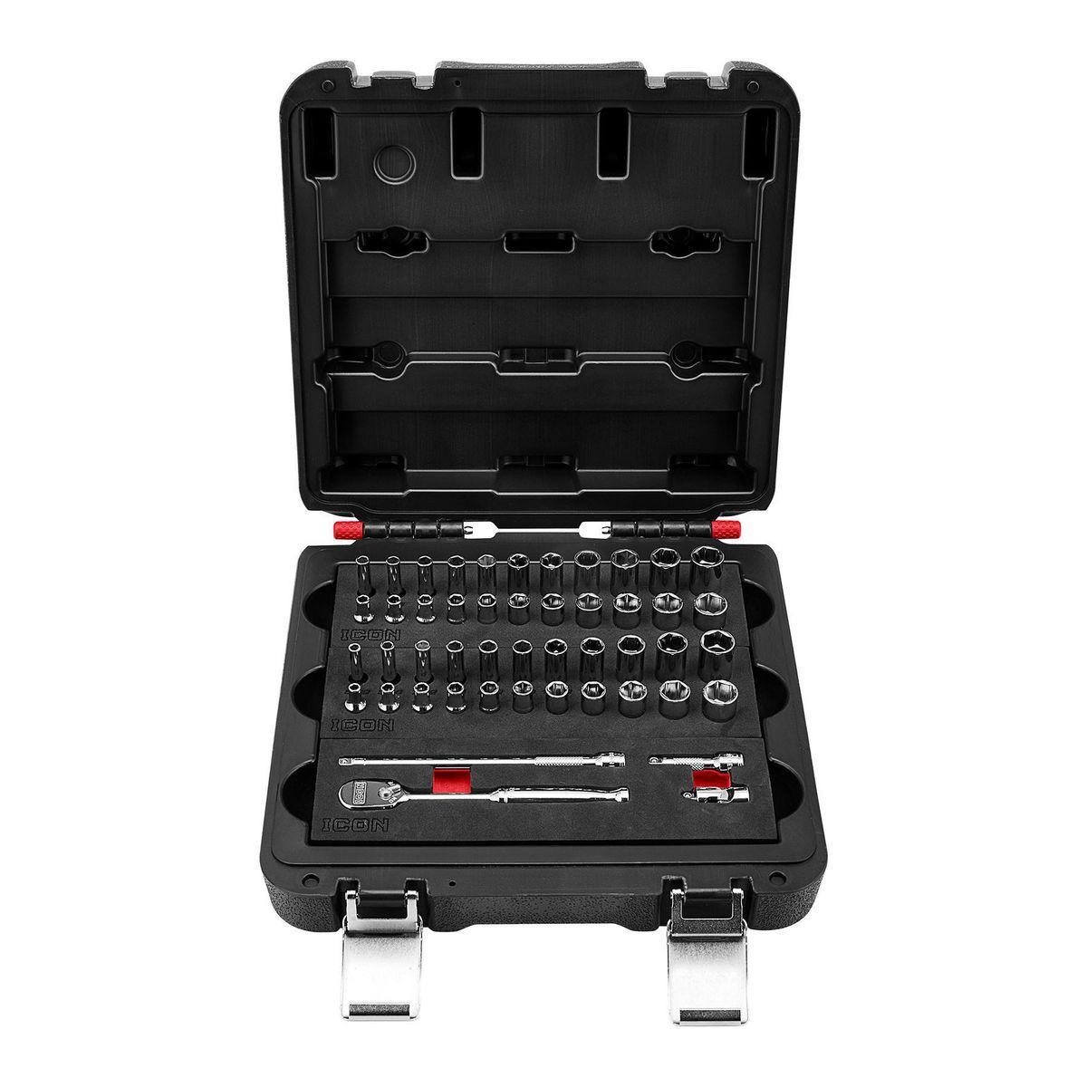 Juego de 48 piezas de puntas modulares para servicio general con unidades SAE y métricas de 1/4 de pulgada - 70311