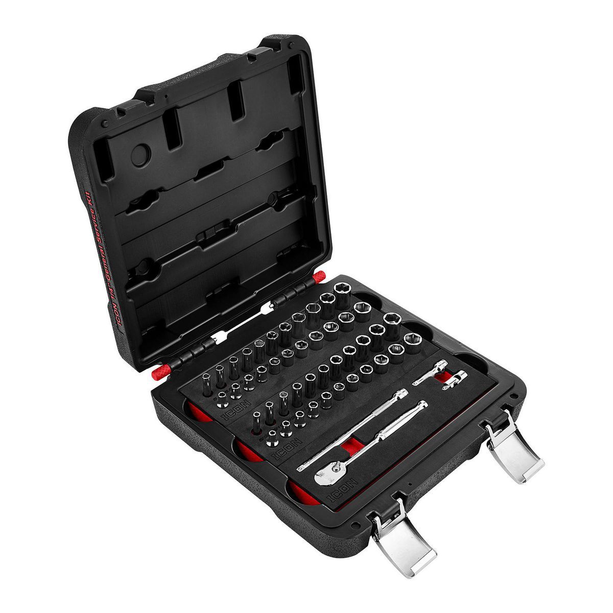 Juego de 48 piezas de puntas modulares para servicio general con unidades SAE y métricas de 1/4 de pulgada - 70311