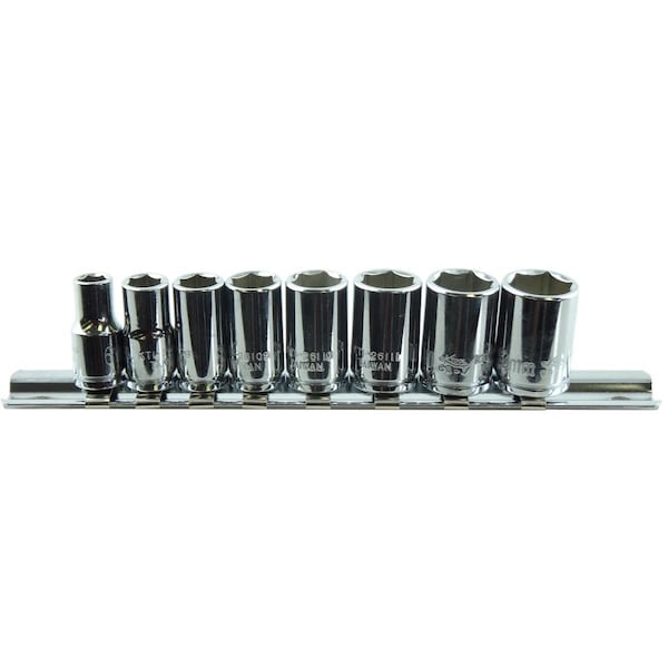 K-Tool International 1/4" Drive Metric, 8 pcs - KTI-26100