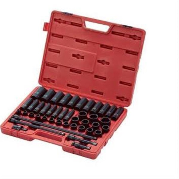 Sunex Sunex Tool 43 Pc 1/2 in. Dr. Metric Master 2569 - SU442028