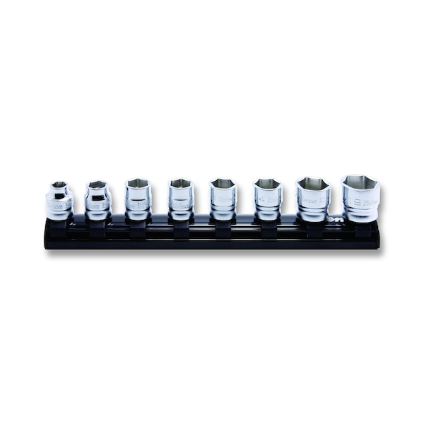 Ko-Ken Socket set 8-19mm 6 Point 200mm Z-series 8 pieces 3/8 Sq. Drive - RS3400MZ/8