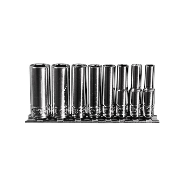 K-Tool International 1/4" Drive SAE, 8 pcs - KTI-21200