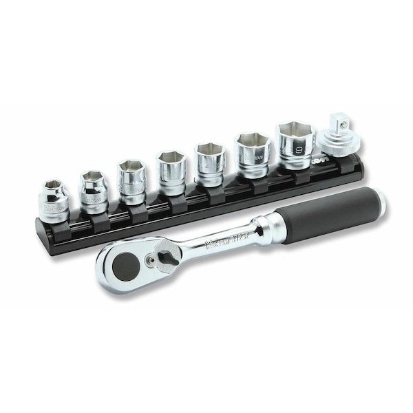 Ko-Ken 3/8 Sq. Dr. Socket set   Z-series 9 pieces - 3285ZE-72T