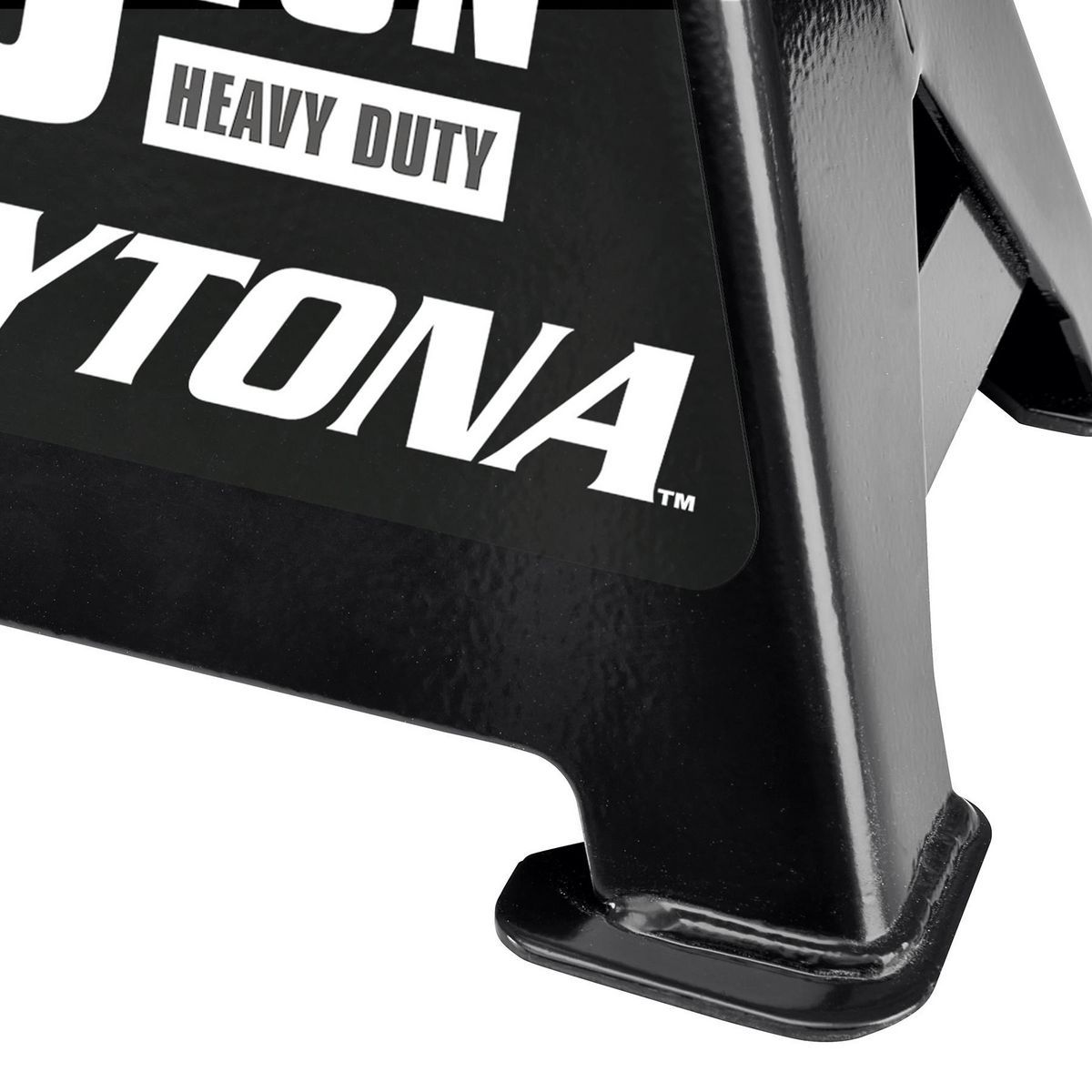 Soportes de gato de trinquete de servicio pesado de 6 toneladas Daytona, negro - 58342