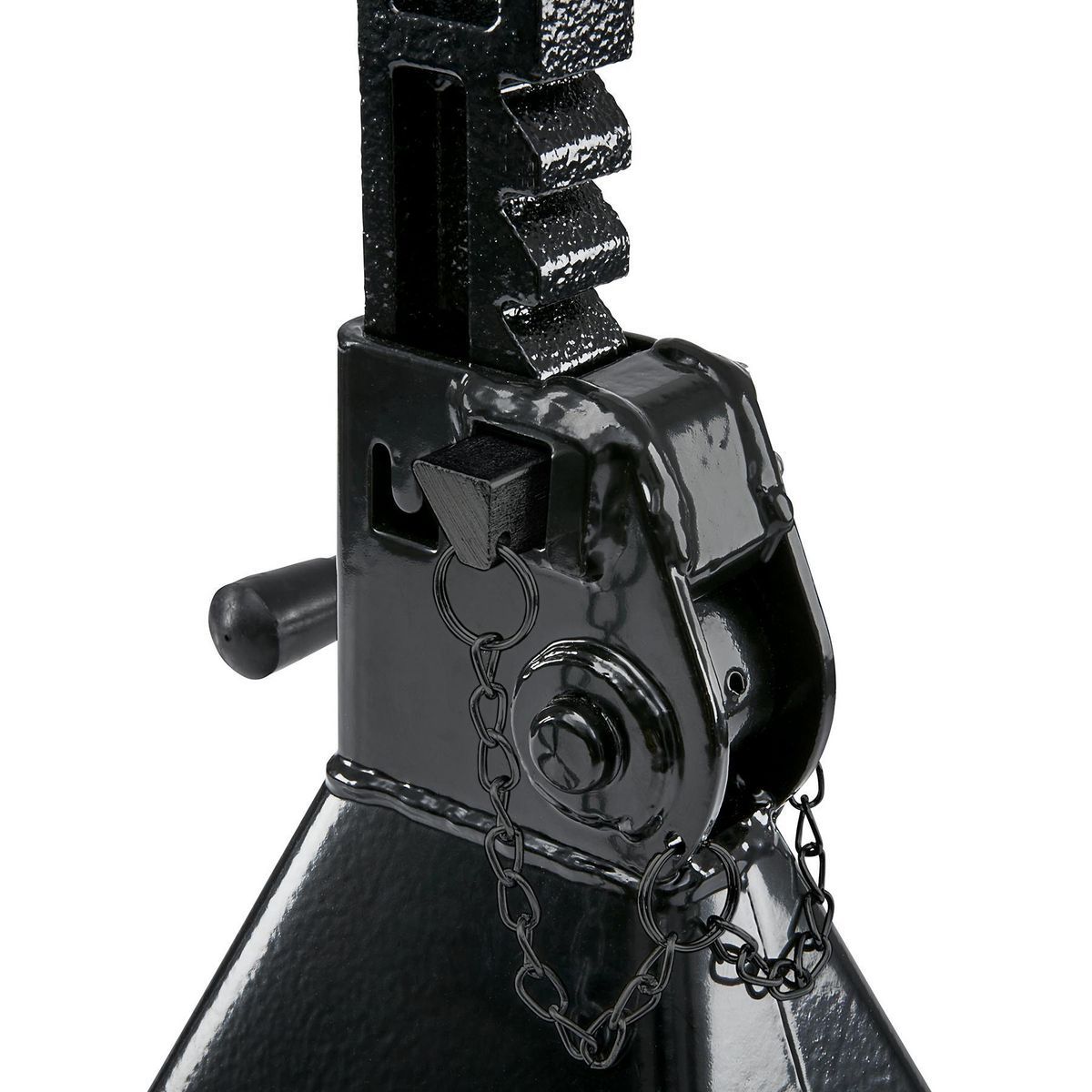 Soportes de gato de trinquete de servicio pesado de 6 toneladas Daytona, negro - 58342
