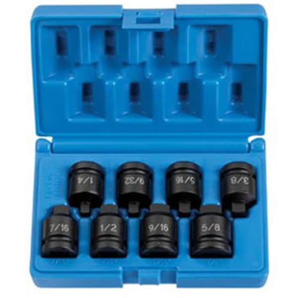 Grey Pneumatic Grey Pneumatic 1308P 0.5 in. Drive 8 Pc. Pipe Plug Socket Set - GRY-1308P