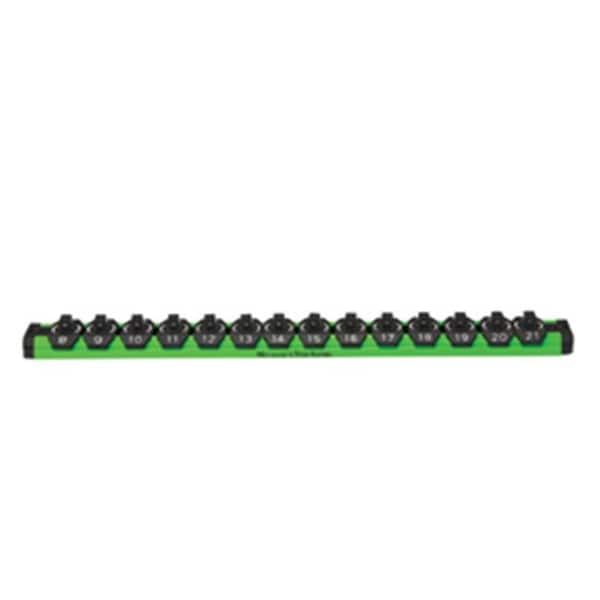 Mechanics Time Savers Mechanics Time Savers MTS-LAS38MG 0.37 in. Lock-a-Socket Metric Drive - Green - MTS-LAS38MG