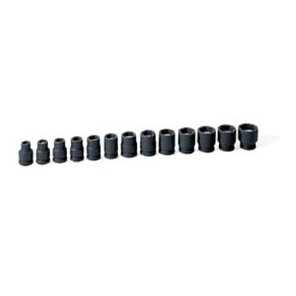 Grey Pneumatic Grey Pneumatic GY1213MG 3/8" Drive 13 Pieces Metric Magnetic Impact Set - GY1213MG