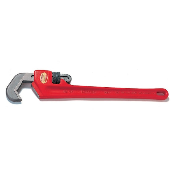 Ridgid 9 in L 2 5/8 in Cap. Cast Iron Hex Pipe Wrench - E-110