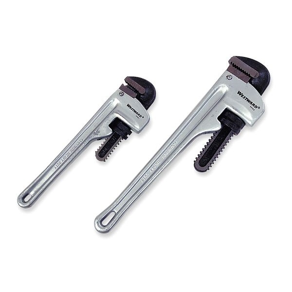 Westward 10 in, 14 in L 1 1/2 in, 2 in Cap. Aluminum - 4YR92