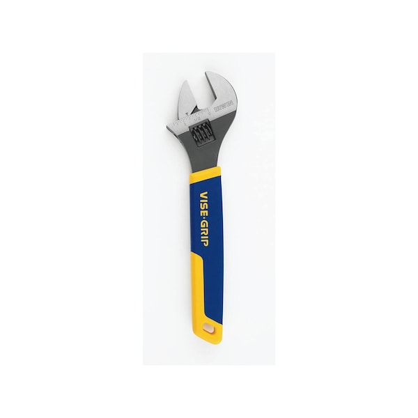 Irwin Vise-Grip Adjustable Wrench Set, 6 in, 8 in, 10 in, 12 in, Chrome, 4-Piece - 2078706