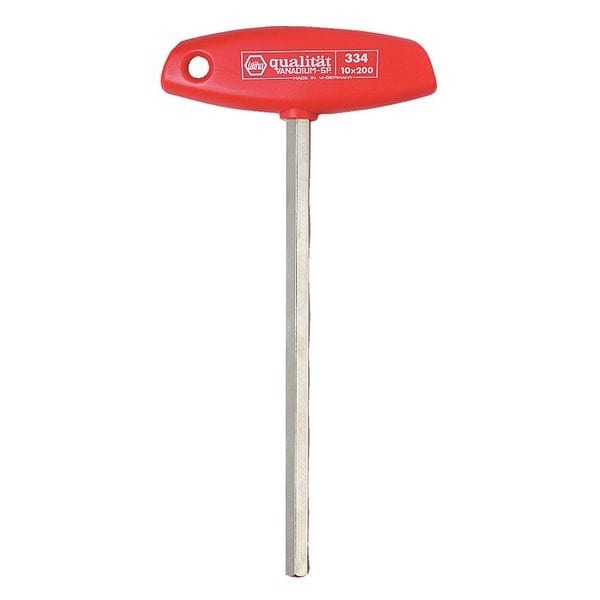 Wiha Metric Plain Hex Key, 3 mm Tip Size, 100 mm Long, 100 mm Short - 33403