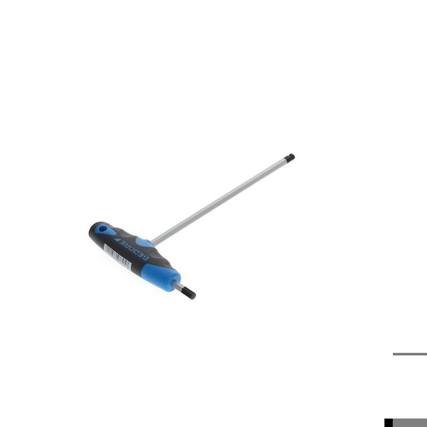 Gedore Metric Plain Ball Hex Key, 5 mm Tip Size, 6 31/32 in Long, 3 47/64 in Short - DT 2142 5