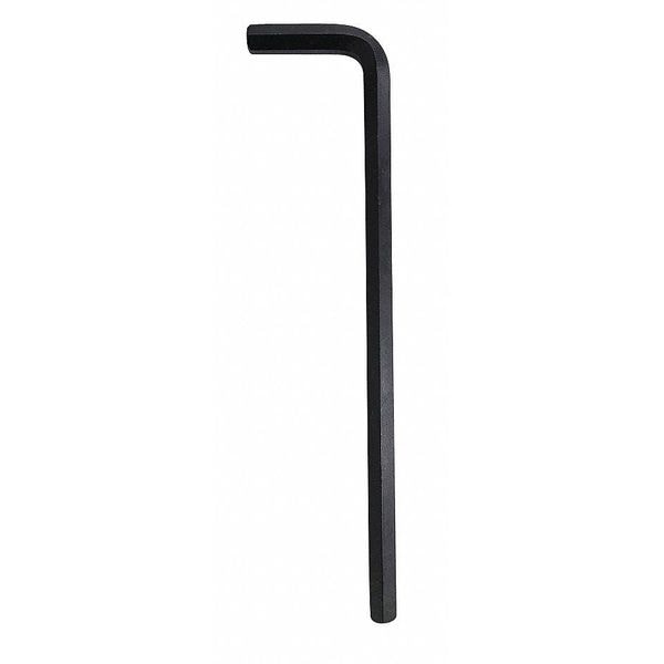 Westward SAE Plain Hex Key, 1/4" Tip Size, 5 5/16 in Long, 1/4 in Short - 54TU56
